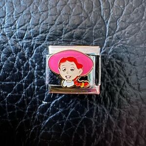 Jessie Stainless Steel Italian Charm Link